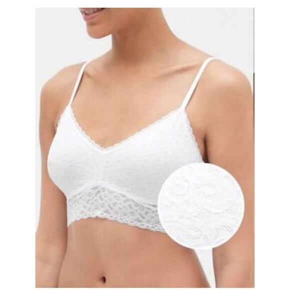 2x25 Mocha Lace Bralette Bra Stretch Adjustable… - Picture 7 of 15